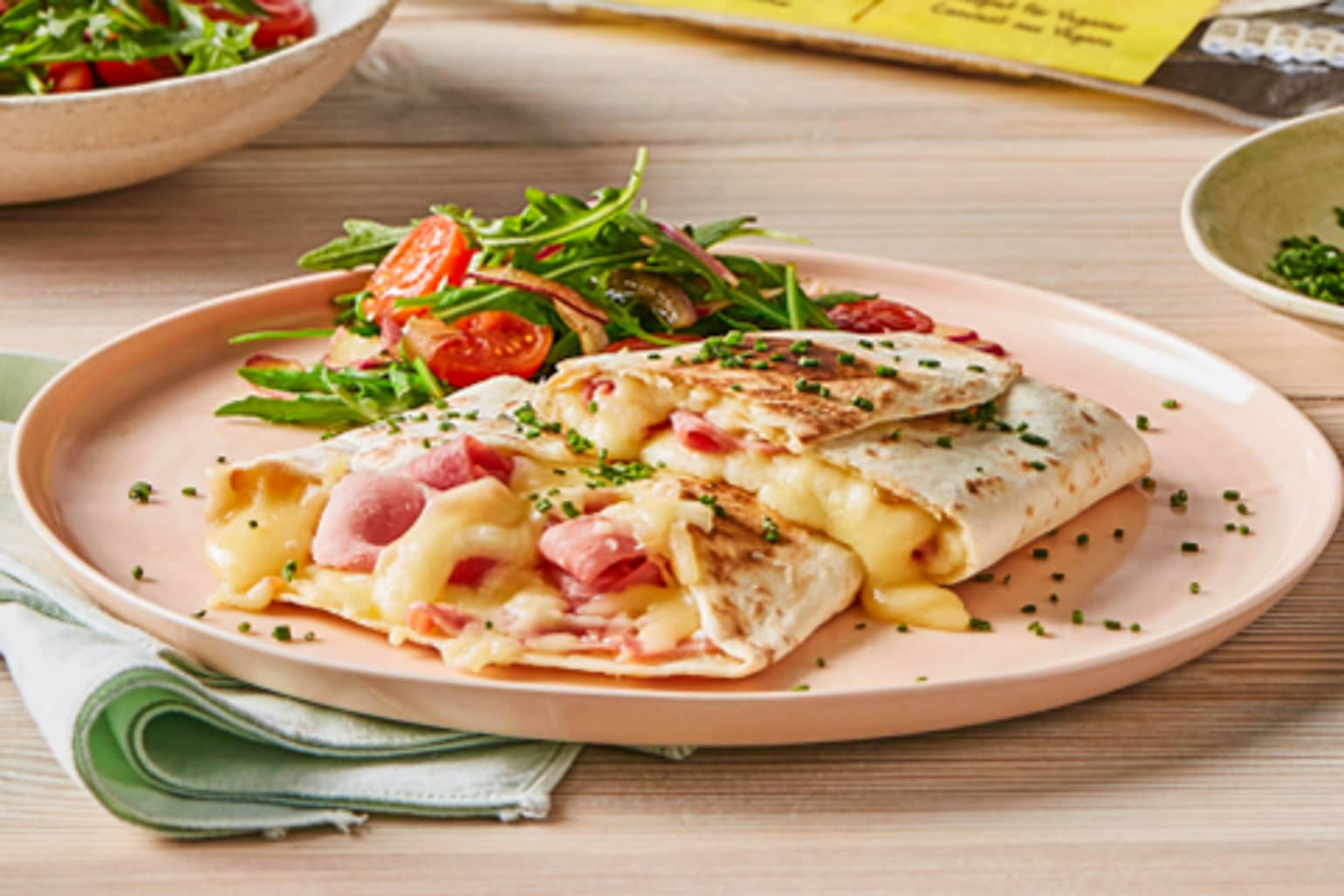 Wrap jambon fromage Recettes de déjeuner Old El Paso